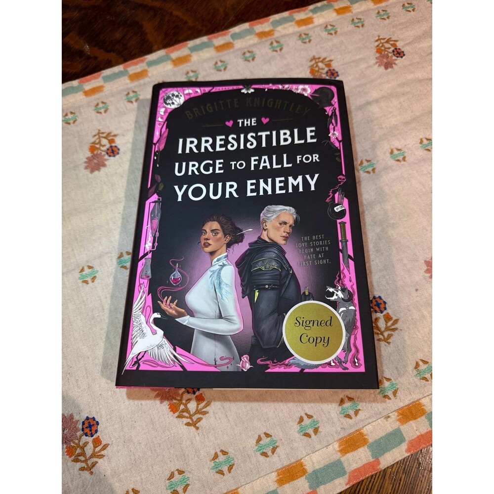 The Irresistible Urge to Fall for Your Enemy Custom edges (signed)